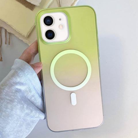 Frosted Gradient TPU Magnetic Phone Case, For iPhone 13, For iPhone 12, For iPhone 12 Pro Max, For iPhone 12 Pro, For iPhone 11 Pro Max, For iPhone 11, For iPhone 11 Pro