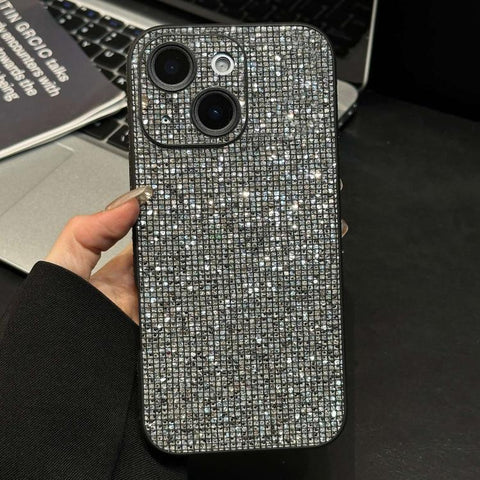 Acrylic Rhinestone Full Coverage Phone Case, For iPhone 14, For iPhone 14 Pro, For iPhone 14 Pro Max, For iPhone 13 Pro Max, For iPhone 13 Pro, For iPhone 13