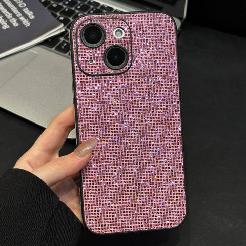 Acrylic Rhinestone Full Coverage Phone Case, For iPhone 14, For iPhone 14 Pro, For iPhone 14 Pro Max, For iPhone 13 Pro Max, For iPhone 13 Pro, For iPhone 13