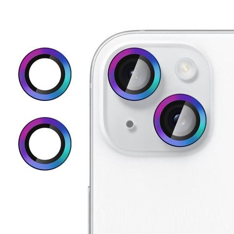 Kalebol No Flicker Ultra-Thin Individual Camera Lens Tempered Glass Film, For iPhone 15 / 15 Plus, For iPhone 14 / 14 Plus, For iPhone 14 Pro / 14 Pro Max, For iPhone 13 Pro / 13 Pro Max