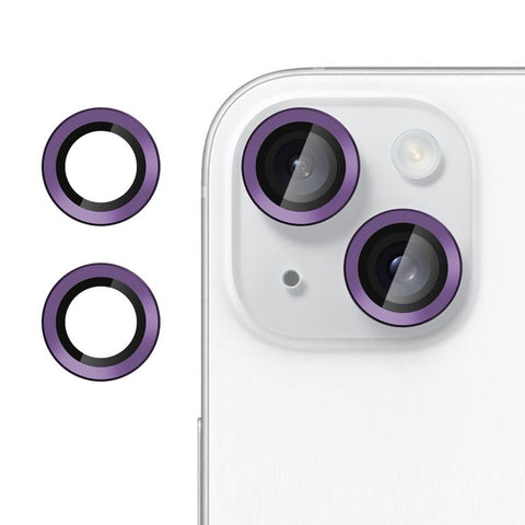 Kalebol No Flicker Ultra-Thin Individual Camera Lens Tempered Glass Film, For iPhone 15 / 15 Plus, For iPhone 14 / 14 Plus, For iPhone 14 Pro / 14 Pro Max, For iPhone 13 Pro / 13 Pro Max