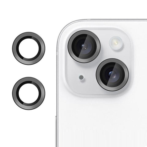 Kalebol No Flicker Ultra-Thin Individual Camera Lens Tempered Glass Film, For iPhone 15 / 15 Plus, For iPhone 14 / 14 Plus, For iPhone 14 Pro / 14 Pro Max, For iPhone 13 Pro / 13 Pro Max