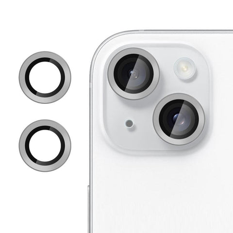 Kalebol No Flicker Ultra-Thin Individual Camera Lens Tempered Glass Film, For iPhone 15 / 15 Plus, For iPhone 14 / 14 Plus, For iPhone 14 Pro / 14 Pro Max, For iPhone 13 Pro / 13 Pro Max