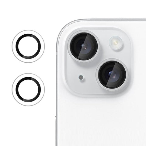 Kalebol No Flicker Ultra-Thin Individual Camera Lens Tempered Glass Film, For iPhone 15 / 15 Plus, For iPhone 14 / 14 Plus, For iPhone 14 Pro / 14 Pro Max, For iPhone 13 Pro / 13 Pro Max