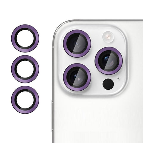 Kalebol No Flicker Ultra-Thin Individual Camera Lens Tempered Glass Film, For iPhone 15 / 15 Plus, For iPhone 14 / 14 Plus, For iPhone 14 Pro / 14 Pro Max, For iPhone 13 Pro / 13 Pro Max