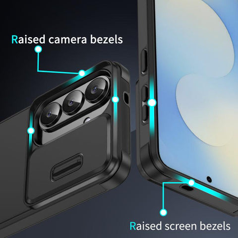 Sliding Camshield TPU + PC Phone Case, For Samsung Galaxy S26+ 5G, For Samsung Galaxy S26 Ultra 5G, For Samsung Galaxy S26 5G, For Samsung Galaxy S25 5G, For Samsung Galaxy S25+ 5G, For Samsung Galaxy S25 Ultra 5G