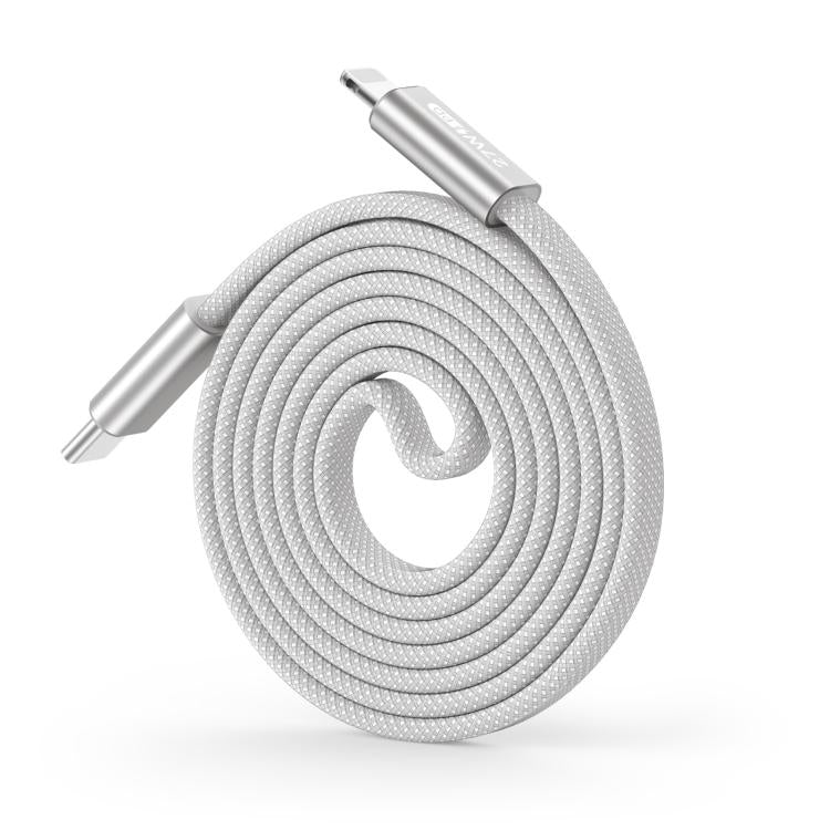 DUX DUCIS AUTO Series 27W Type-C to 8 Pin Magnetic Nylon Braided Data Cable, Length: 1m, Type-C to 8 Pin