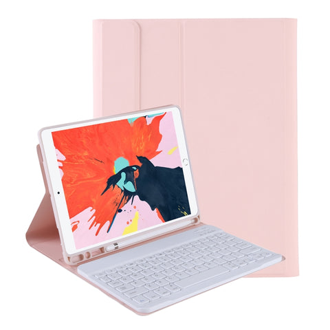 T098B Integrated Ultra-thin Candy Colors Bluetooth Keyboard Protective Case for iPad Air 11 2024 / 2025 / Air 4 10.9 inch 2020, with Stand & Pen Slot, T098B
