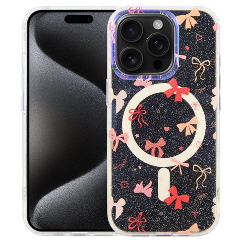 IMD Blue Light Jungle Series Magnetic Phone Case, For iPhone 16, For iPhone 15 Pro Max, For iPhone 15 Pro, For iPhone 15 Plus / 14 Plus, For iPhone 15, For iPhone 14 / 13, For iPhone 14 Pro, For iPhone 14 Pro Max