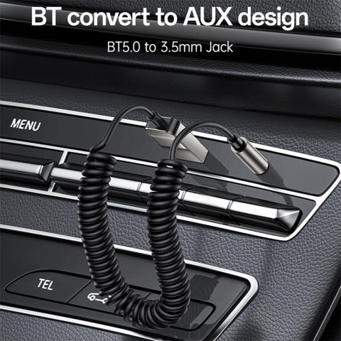 Yesido YAU82 AUX 3.5mm Car Bluetooth 5.0 Audio Adapter, YAU82