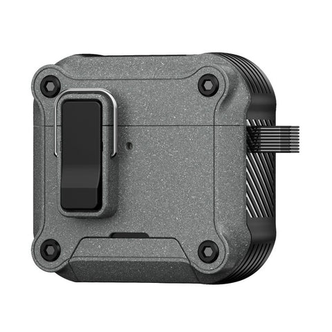 Safety Buckle Magnetic Auto Pop-Up Earphones Protective Case With Holder, For AirPods 5 / AirPods 4, For AirPods Pro 3, For AirPods Pro 2, For AirPods Pro