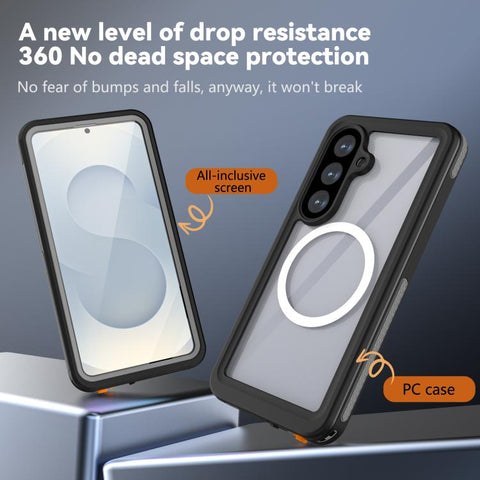 RedPepper V Series IP68 Waterproof Magnetic Phone Case, For Samsung Galaxy S26+ 5G, For Samsung Galaxy S26 5G