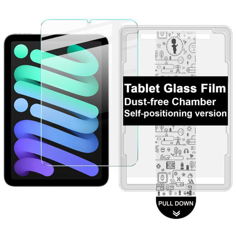 imak Dust-free Chamber Locator Tablet Tempered Glass Film, For iPad Air 13 2024 / 2025 / 2026, For iPad Air 11 2024 / 2025 / 2026, For iPad Pro 13 2024 / 2025, For iPad Pro 11 2024 / 2025, For iPad 2025, For iPad mini 6 / mini 2024