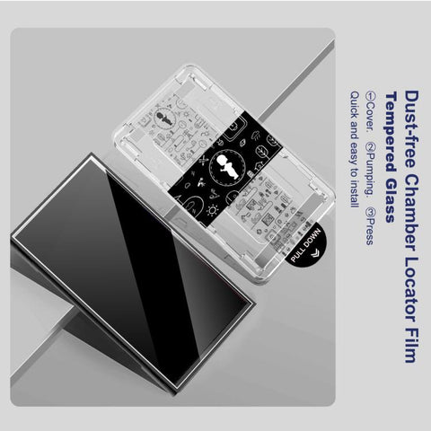 imak Dust-free Chamber Locator Tablet Tempered Glass Film, For iPad Air 13 2024 / 2025 / 2026, For iPad Air 11 2024 / 2025 / 2026, For iPad Pro 13 2024 / 2025, For iPad Pro 11 2024 / 2025, For iPad 2025, For iPad mini 6 / mini 2024