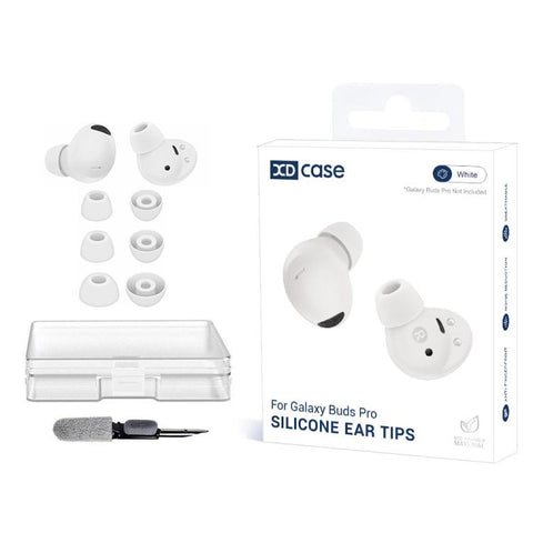 XDcase 3 Pairs Replacement Silicone Ear Tips Kit, S/M/L Size, For Samsung Galaxy Buds2 Pro / Buds+