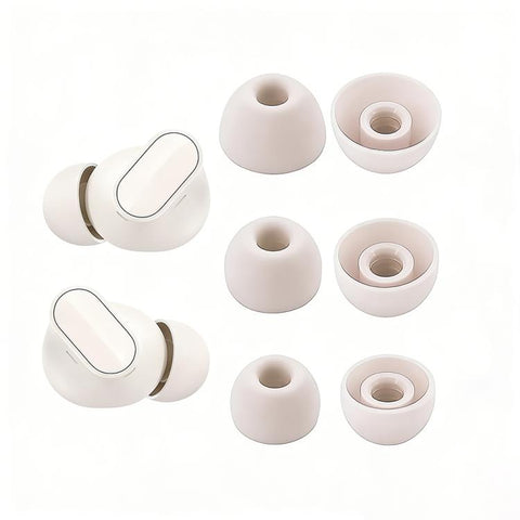 XDcase 3 Pairs Replacement Silicone Ear Tips Kit, S/M/L Size, For Beats Studio Buds+