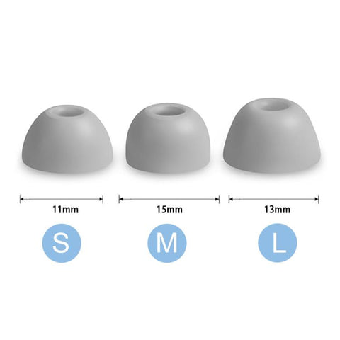 XDcase 3 Pairs Replacement Silicone Ear Tips Kit, S/M/L Size, For Beats Studio Buds+