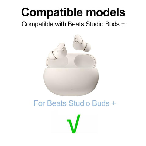 XDcase 3 Pairs Replacement Silicone Ear Tips Kit, S/M/L Size, For Beats Studio Buds+
