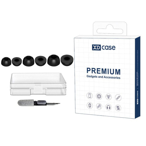 XDcase 3 Pairs Memory Foam Ear Tips Kit, S/M/L Size, For Beats Powerbeats Pro 2 / Fit / Studio Buds