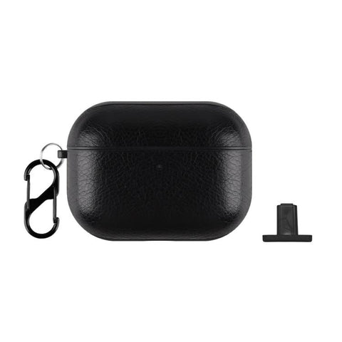 Two-Piece Style PU Leather Earphone Case with Hook & Thimble, For AirPods 5 / AirPods 4, For AirPods Pro 3, For AirPods Pro 2