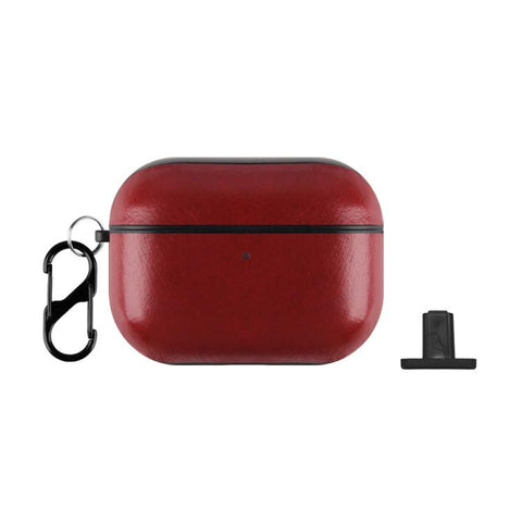 Two-Piece Style PU Leather Earphone Case with Hook & Thimble, For AirPods 5 / AirPods 4, For AirPods Pro 3, For AirPods Pro 2