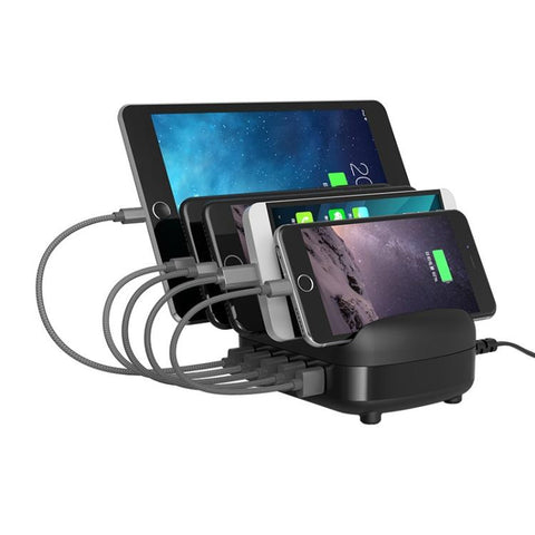 ORICO DUK-5P 40W 5 USB Ports Smart Charging Station with Stand, US Plug, UK Plug, AU Plug