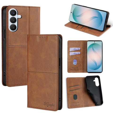 Cow Texture Magnetic Leather Phone Case, For Samsung Galaxy S26+ 5G, For Samsung Galaxy S26 Ultra 5G, For Samsung Galaxy S26 5G