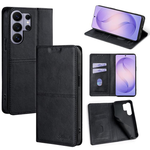 Cow Texture Magnetic Leather Phone Case, For Samsung Galaxy S26+ 5G, For Samsung Galaxy S26 Ultra 5G, For Samsung Galaxy S26 5G