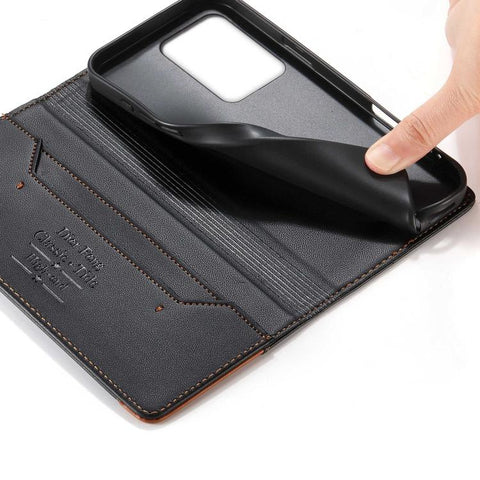 Dierfeng Splicing Strong Magnetic RFID Vegan Leather Phone Case, For Samsung Galaxy S20 Ultra, For Samsung Galaxy S20, For Samsung Galaxy S20+