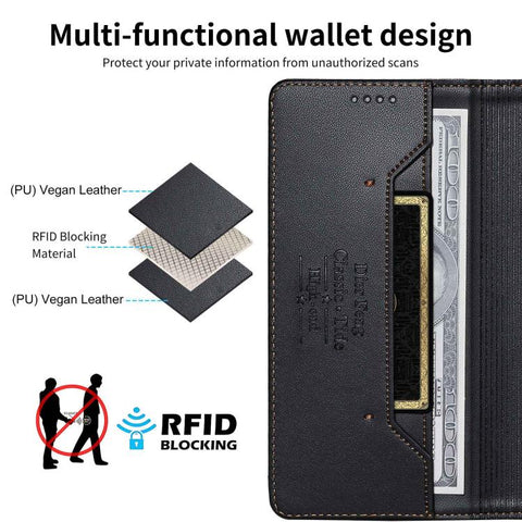 Dierfeng Splicing Strong Magnetic RFID Vegan Leather Phone Case, For Samsung Galaxy S20 Ultra, For Samsung Galaxy S20, For Samsung Galaxy S20+