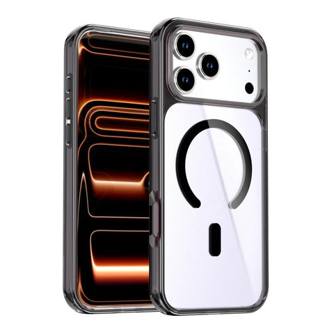 Crystal Colorful Magnetic Phone Case, For iPhone 18 Pro Max / 17 Pro Max, For iPhone 18 Pro / 17 Pro