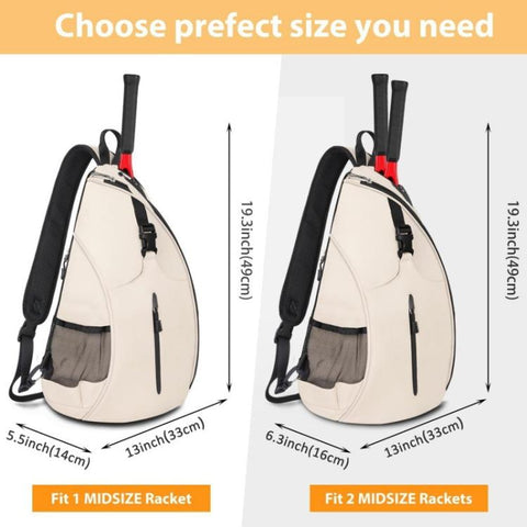 Outdoor Sports Training Single-Shoulder Tennis Crossbody Bag