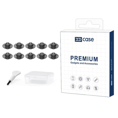 XDcase 10pcs Replacement Silicone Ear Tips Kit for Phonak Hearing Aids, S, M, L