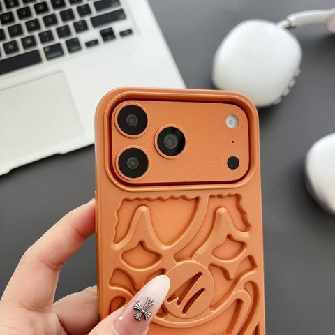 Oil Spraying Hollow Out Clown Heat Dissipation TPU Phone Case, For iPhone 13 Pro Max, For iPhone 13 Pro, For iPhone 13