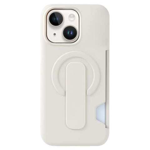 Skin Feel Holder Card Slot Magnetic Phone Case, For iPhone 15 Pro, For iPhone 15, For iPhone 14, For iPhone 14 Pro, For iPhone 14 Pro Max, For iPhone 13
