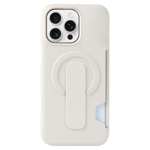 Skin Feel Holder Card Slot Magnetic Phone Case, For iPhone 18 Pro / 17 Pro, For iPhone 18 Pro Max / 17 Pro Max, For iPhone 17, For iPhone Air, For iPhone 16 Pro Max, For iPhone 16 Pro, For iPhone 16, For iPhone 15 Pro Max