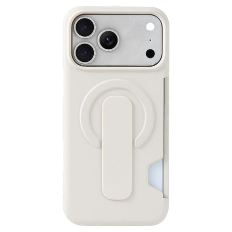 Skin Feel Holder Card Slot Magnetic Phone Case, For iPhone 18 Pro / 17 Pro, For iPhone 18 Pro Max / 17 Pro Max, For iPhone 17, For iPhone Air, For iPhone 16 Pro Max, For iPhone 16 Pro, For iPhone 16, For iPhone 15 Pro Max