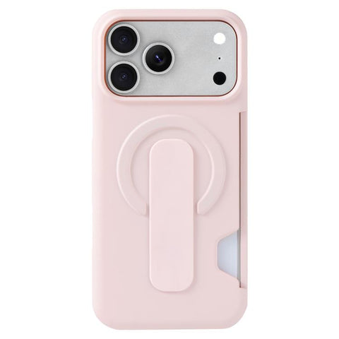 Skin Feel Holder Card Slot Magnetic Phone Case, For iPhone 18 Pro / 17 Pro, For iPhone 18 Pro Max / 17 Pro Max, For iPhone 17, For iPhone Air, For iPhone 16 Pro Max, For iPhone 16 Pro, For iPhone 16, For iPhone 15 Pro Max