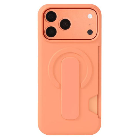 Skin Feel Holder Card Slot Magnetic Phone Case, For iPhone 18 Pro / 17 Pro, For iPhone 18 Pro Max / 17 Pro Max, For iPhone 17, For iPhone Air, For iPhone 16 Pro Max, For iPhone 16 Pro, For iPhone 16, For iPhone 15 Pro Max