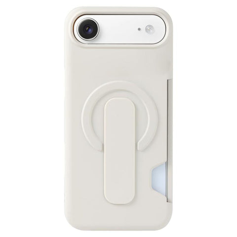 Skin Feel Holder Card Slot Magnetic Phone Case, For iPhone 18 Pro / 17 Pro, For iPhone 18 Pro Max / 17 Pro Max, For iPhone 17, For iPhone Air, For iPhone 16 Pro Max, For iPhone 16 Pro, For iPhone 16, For iPhone 15 Pro Max