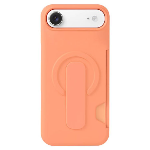 Skin Feel Holder Card Slot Magnetic Phone Case, For iPhone 18 Pro / 17 Pro, For iPhone 18 Pro Max / 17 Pro Max, For iPhone 17, For iPhone Air, For iPhone 16 Pro Max, For iPhone 16 Pro, For iPhone 16, For iPhone 15 Pro Max