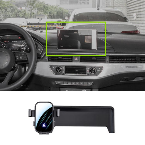 Car Screen Phone Holder Mount with Extension Arm, For Audi A4L 17-19 / Q5L 18-20 7 inch, For Audi A4L 17-19 / Q5L 18-20 8.3 inch, For Audi A4L 20-25 / Q5L / A5 21-25 10.1inch, For Audi A5L 2025, For Audi Q2L 18-24 7 inch
