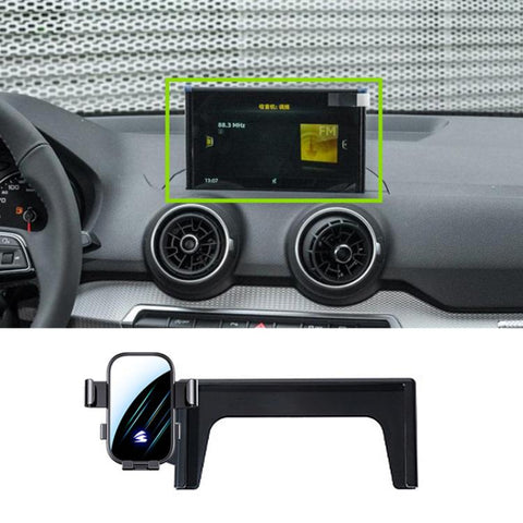 Car Screen Phone Holder Mount with Extension Arm, For Audi A4L 17-19 / Q5L 18-20 7 inch, For Audi A4L 17-19 / Q5L 18-20 8.3 inch, For Audi A4L 20-25 / Q5L / A5 21-25 10.1inch, For Audi A5L 2025, For Audi Q2L 18-24 7 inch
