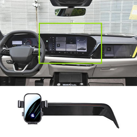 Car Screen Phone Holder Mount with Extension Arm, For Audi A4L 17-19 / Q5L 18-20 7 inch, For Audi A4L 17-19 / Q5L 18-20 8.3 inch, For Audi A4L 20-25 / Q5L / A5 21-25 10.1inch, For Audi A5L 2025, For Audi Q2L 18-24 7 inch