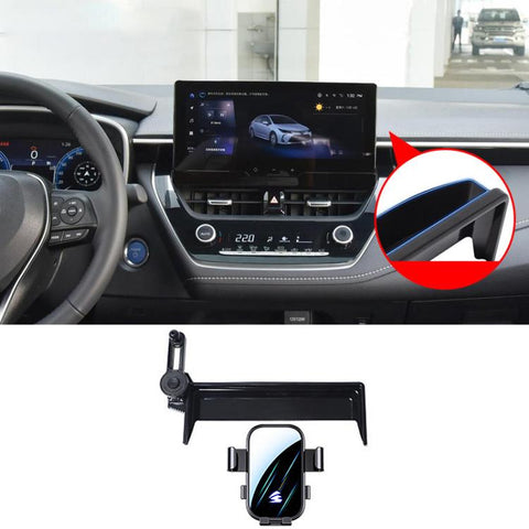 Car Screen Phone Holder Mount with Extension Arm, For Toyota Sienna 2021-2026 12.3 inch, For Toyota Sienna 2021-2023 8 inch, For Toyota Sienna 2024 10.25 inch, For Toyota BZ4 2022 / BZ4X 12.3/8 inch, For Toyota Bozhi BZ3X 2025 14.6 inch                ...