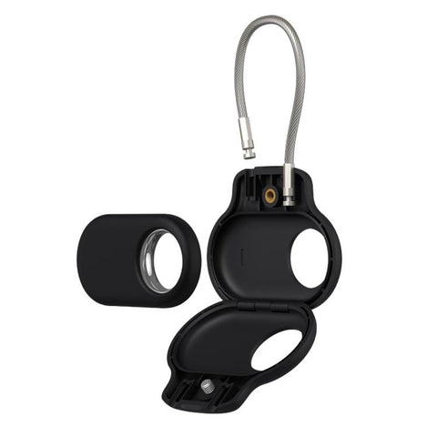 XDcase Anti-Theft ABS Protective Case with Steel Strap, For Samsung Galaxy SmartTag2