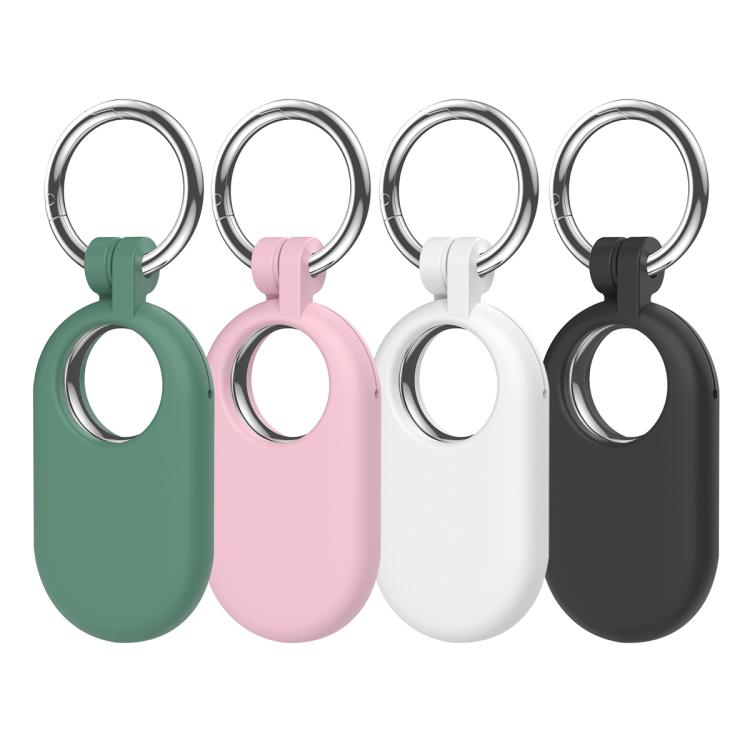 XDcase 4pcs Full-Coverage Silicone Protective Case with Keychain, 4PCS (Black White Green Pink), 4PCS (Black White Purple Blue)