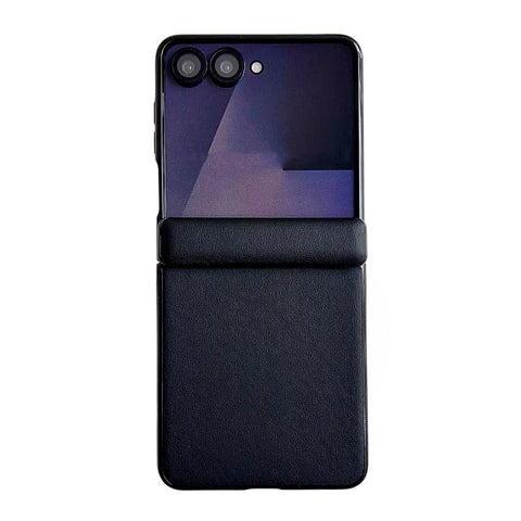 Integrated Magnetic Axis Solid Color Leather Texture Phone Case, For Galaxy Z Fold8 5G, For Samsung Galaxy Z Flip7