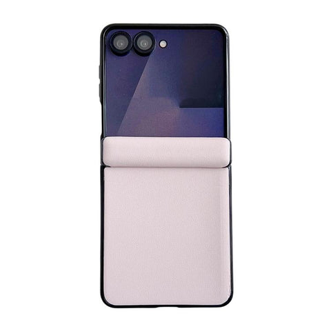 Integrated Magnetic Axis Solid Color Leather Texture Phone Case, For Galaxy Z Fold8 5G, For Samsung Galaxy Z Flip7