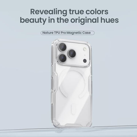 NILLKIN Ultra Clear Magsafe PC + TPU Phone Case, For iPhone 18 Pro, For iPhone 18 Pro Max, For iPhone 17 Pro Max, For iPhone 17 Pro, For iPhone 17, For iPhone Air
